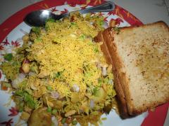 Misal Pav, a tour attraction in Mumbai, Maharashtra, India