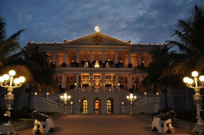 The Taj Mahal Palace, Apollo Bunder, a tour attraction in Mumbai, Maharashtra, India