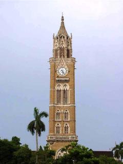 Rajabhai Clock Tower, a tour attraction in Mumbai, Maharashtra, India