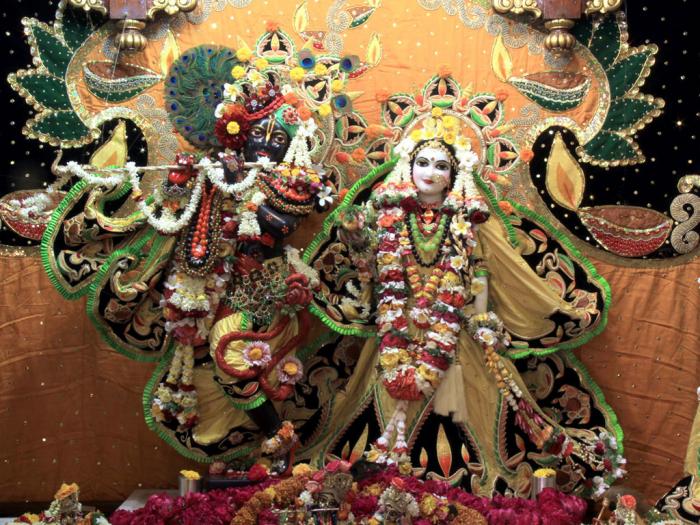 ISKCON, a tour attraction in Mumbai, Maharashtra, India