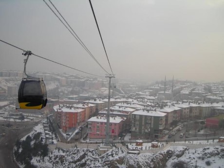 Keçiören Teleferik, a tour attraction in Ankara TÃ¼rkiye