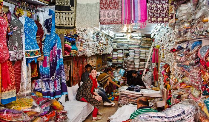 Bapu Bazaar, a tour attraction in Jaipur India