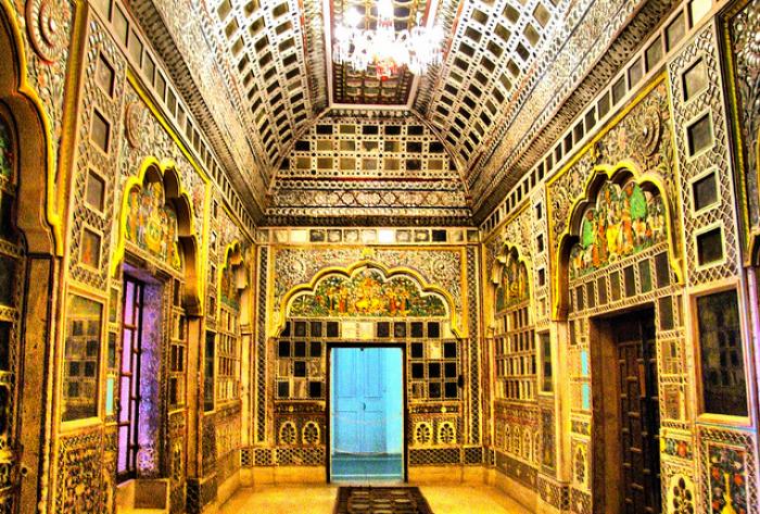 Sheesh Mahal, a tour attraction in  India