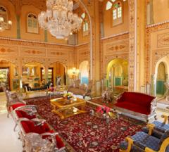 The Raj Palace, a tour attraction in  India
