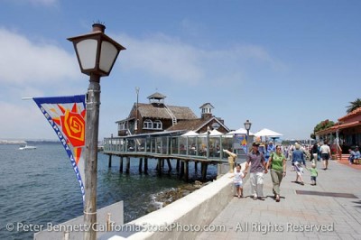 Seaport Village, a tour attraction in San Diego, CA, United States 