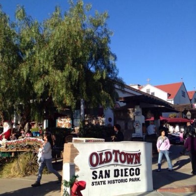Old Town, a tour attraction in San Diego, CA, United States 