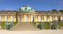 Schloss Sanssouci, a tour attraction in Potsdam Deutschland