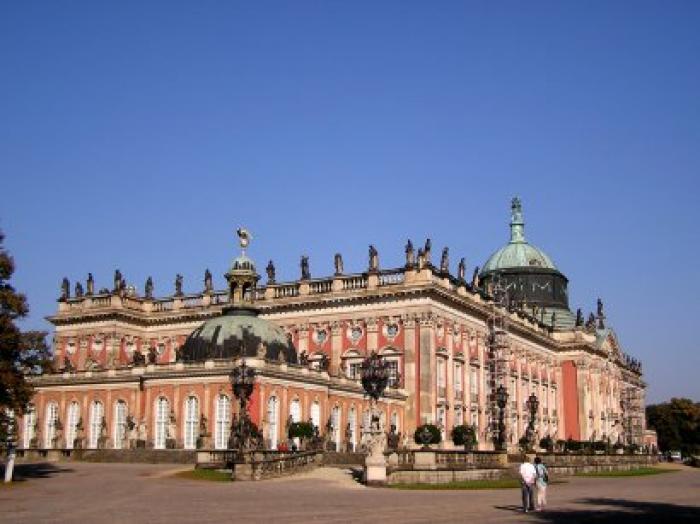 Neues Palais, a tour attraction in Potsdam Deutschland
