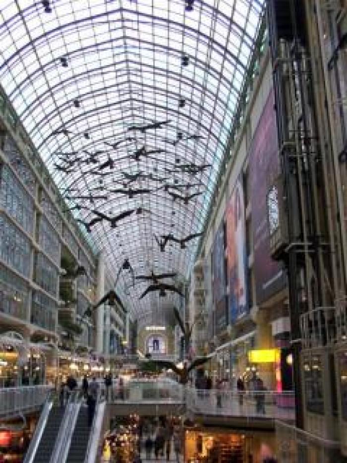 Toronto eaton centre, a tour attraction in 