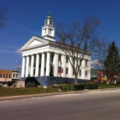 Orange County courthouse, a tour attraction in Paoli United States