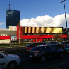 Ušće Shopping Center, a tour attraction in Novi Beograd Србија