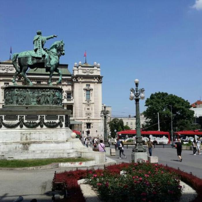 Trg Republike, a tour attraction in Београд Србија