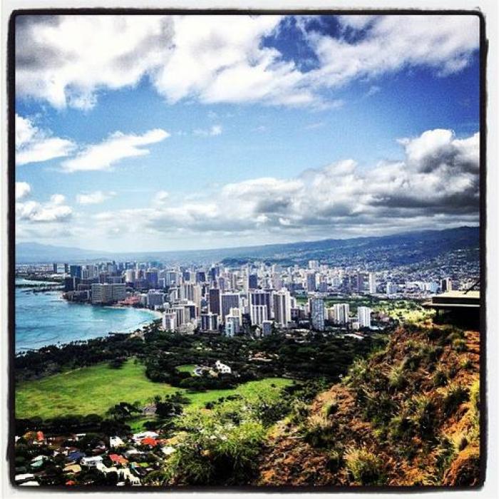 Diamond Head Summit Trail, a tour attraction in Oahu, Hawaii, United States 