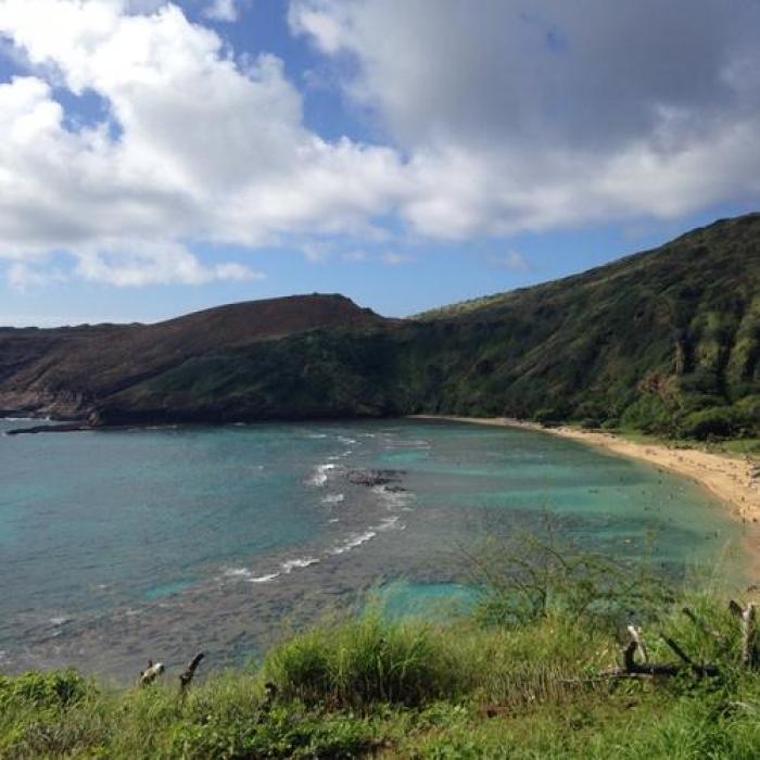 Hanauma Bay Nature Preserve, a tour attraction in Oahu, Hawaii, United States 