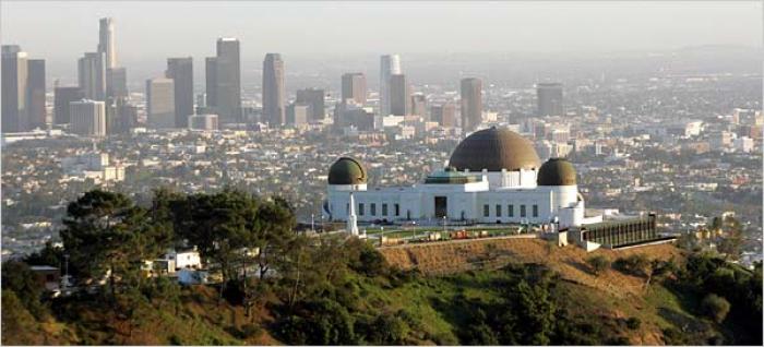 Griffith Observatory, a tour attraction in Los Angeles United States