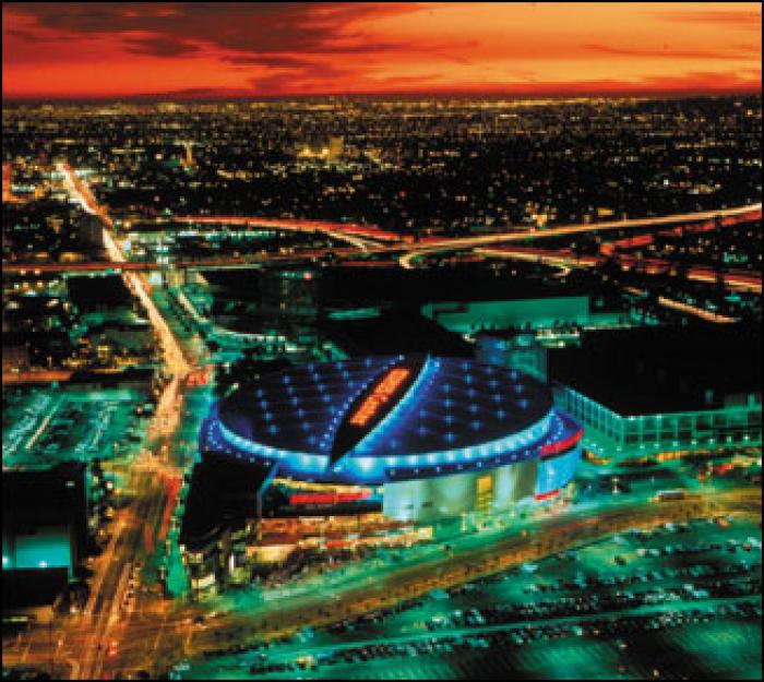 STAPLES Center, a tour attraction in Los Angeles United States