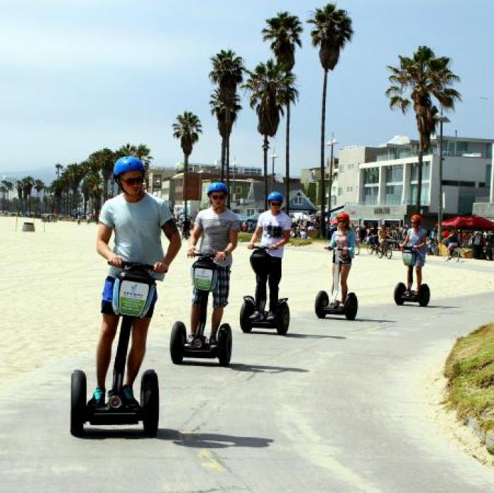 Segway LA, a tour attraction in Santa Monica United States