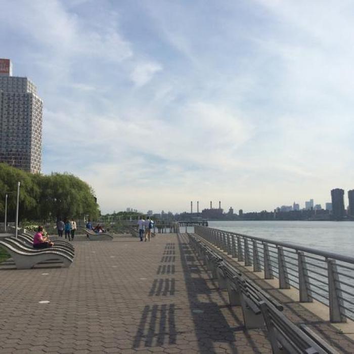 Gantry Plaza State Park, a tour attraction in Queens, NY, USA