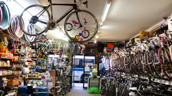 Spokesman Cycles, a tour attraction in Queens, NY, USA