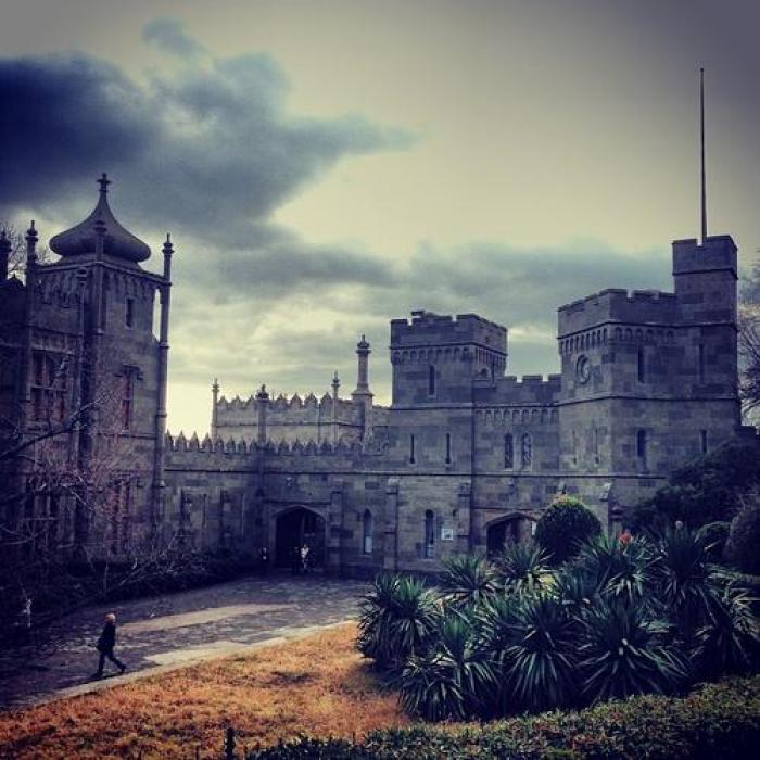 Воронцовский дворец / Vorontsov Palace, a tour attraction in Yalta, Crimea, Ukraine 