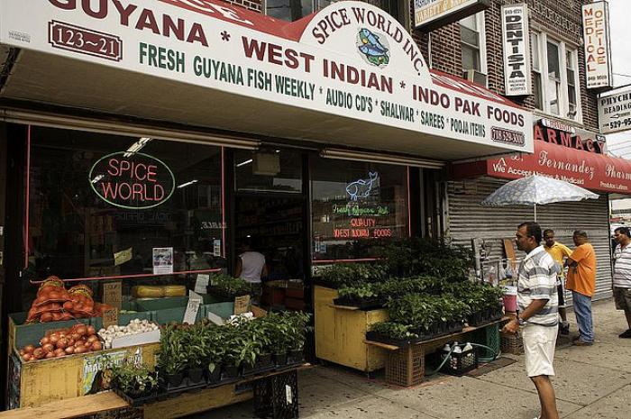 Little Guyana in South Richmond Hill , a tour attraction in Queens, NY, USA