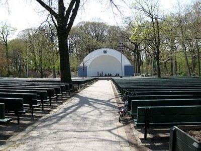 George Seuffert Bandshell, a tour attraction in Queens, NY, USA