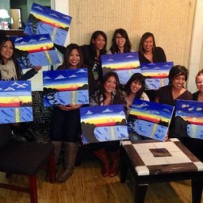 Paint Nite, a tour attraction in San Jose United States