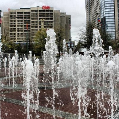 Fountain of Rings, a tour attraction in Atlanta United States