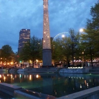Centennial Olympic Park, a tour attraction in Atlanta United States
