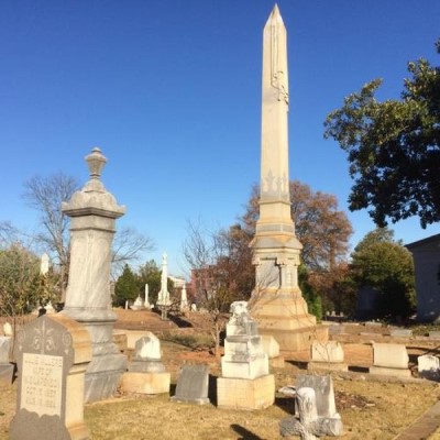Oakland Cemetery, a tour attraction in Atlanta United States