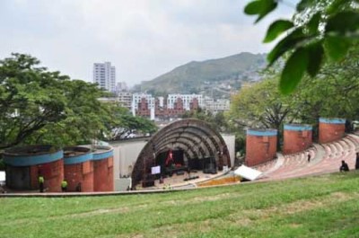 Teatro al aire libre , a tour attraction in Cali Colombia