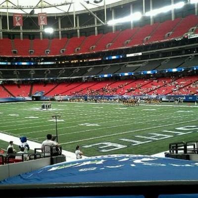 The Georgia Dome- Brown Lot, a tour attraction in Atlanta United States