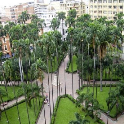 Plaza de Caicedo, a tour attraction in Cali Colombia