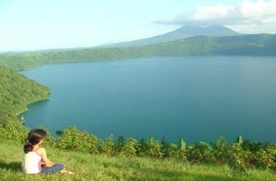 Laguna de Apoyo, a tour attraction in Managua, Nicaragua