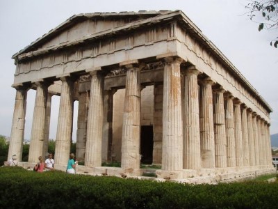 Temple of Hephaestus, a tour attraction in Athens, Greece