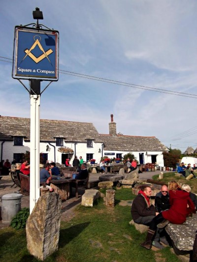 Square & Compass, a tour attraction in Dorset, United Kingdom 