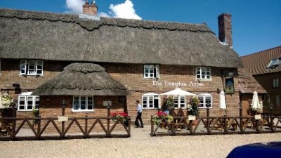 The Langton Arms Inn, a tour attraction in Dorset, United Kingdom 