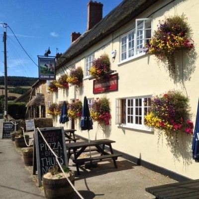 George Inn, a tour attraction in Dorset, United Kingdom 