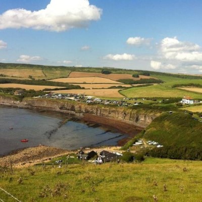 Kimmeridge Bay, a tour attraction in Dorset, United Kingdom 