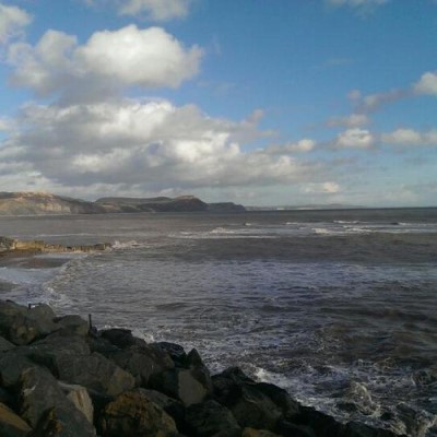 Lyme Regis Beach, a tour attraction in Dorset, United Kingdom 