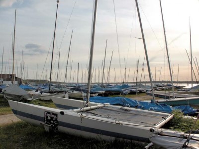 Friars Cliff, a tour attraction in Dorset, United Kingdom 