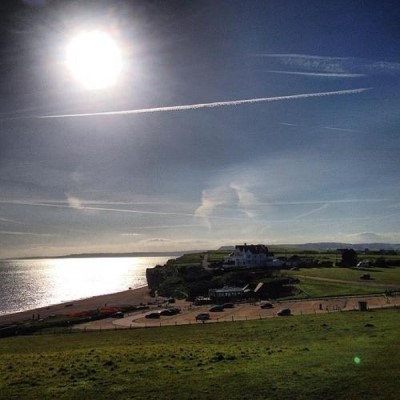 Cogden Beach, a tour attraction in Dorset, United Kingdom 