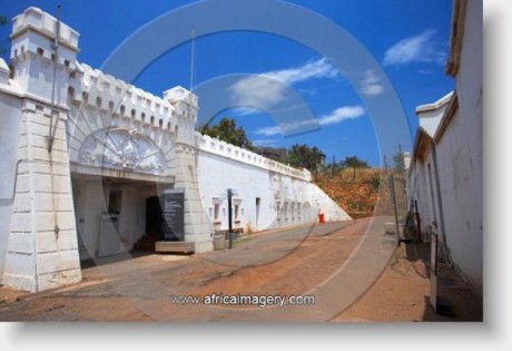 Constitution Hill, a tour attraction in Johannesburg, Gauteng, South A