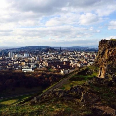 Arthur's Seat, a tour attraction in Edinburgh, United Kingdom 