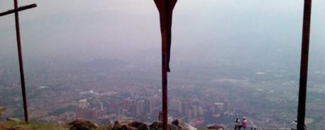 Cerro las Tres Cruces, a tour attraction in Medellin, Colombia
