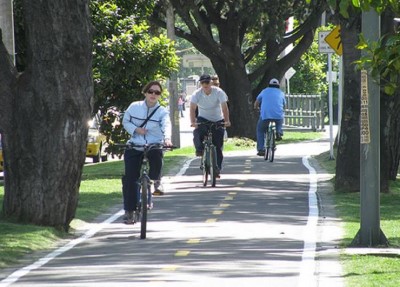 Ciclovia, a tour attraction in Bogota, Colombia 