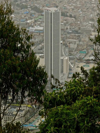 Torre Colpatria, a tour attraction in Bogota, Colombia