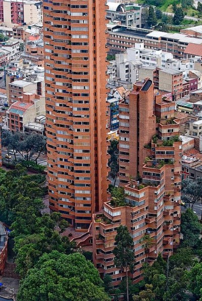 Torres del Parque, a tour attraction in Bogota, Colombia