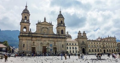 Plaza de Bolívar, a tour attraction in Bogota, Colombia