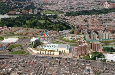 Titán Plaza, a tour attraction in Bogota, Colombia